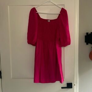 Bar III Pink Dress (off shoulder or square neck)
